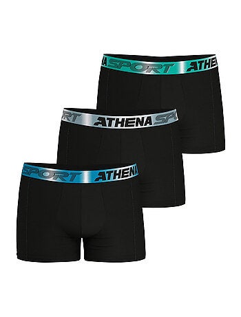 Lot de 3 boxers homme odor control athena