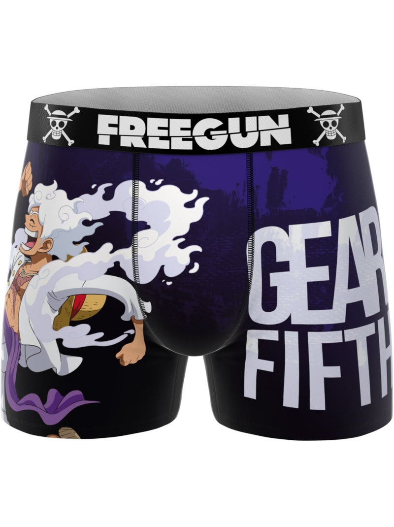 Lot de 3 boxers homme One Piece Freegun Rouge - Kiabi