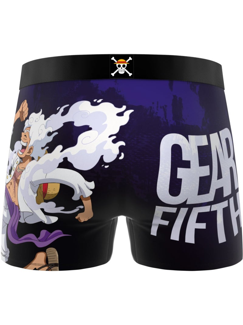 Lot de 3 boxers homme One Piece Freegun Rouge - Kiabi