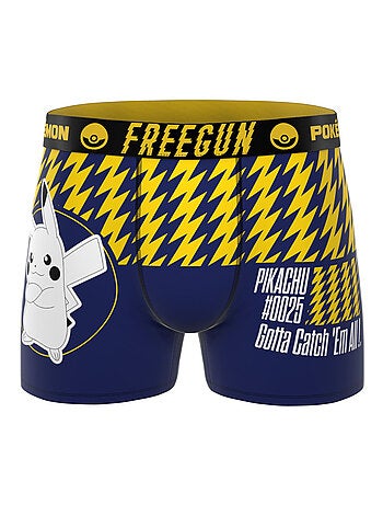 Lot de 3 boxers homme Pokemon Freegun