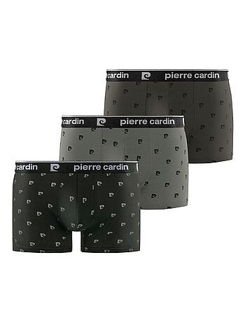 Lot de 3 boxers homme Print Pierre Cardin