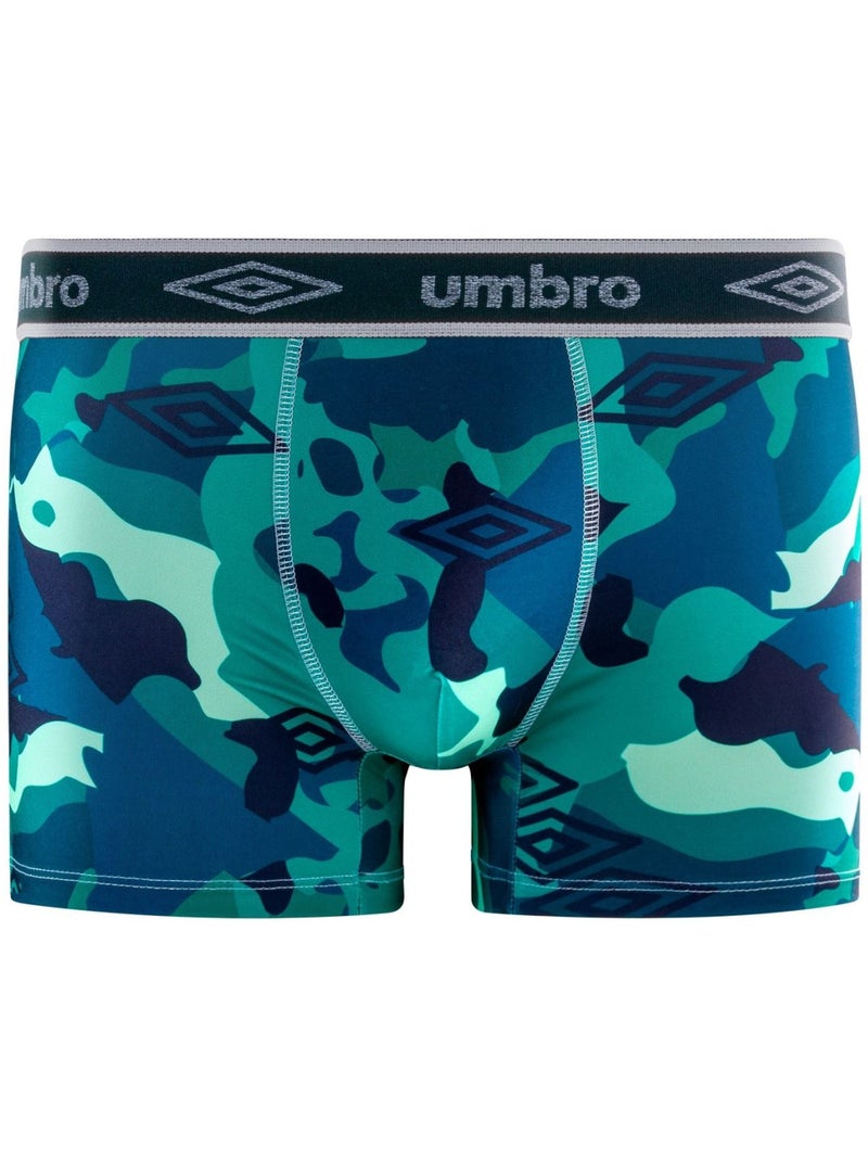 Lot de 3 boxers homme Pur Kamo Umbro Rouge - Kiabi