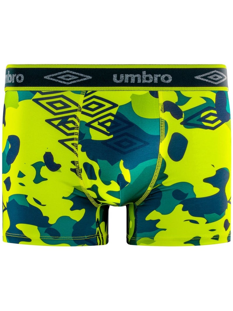 Lot de 3 boxers homme Pur Kamo Umbro Rouge - Kiabi