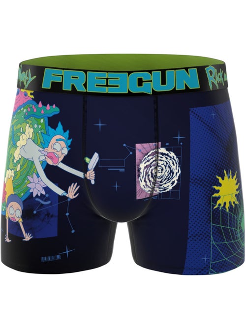 Lot de 3 boxers homme rick and morty freegun - Kiabi