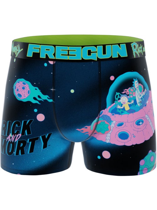 Lot de 3 boxers homme rick and morty freegun - Kiabi