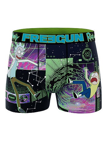 Lot de 3 boxers homme Rick & Morty Freegun