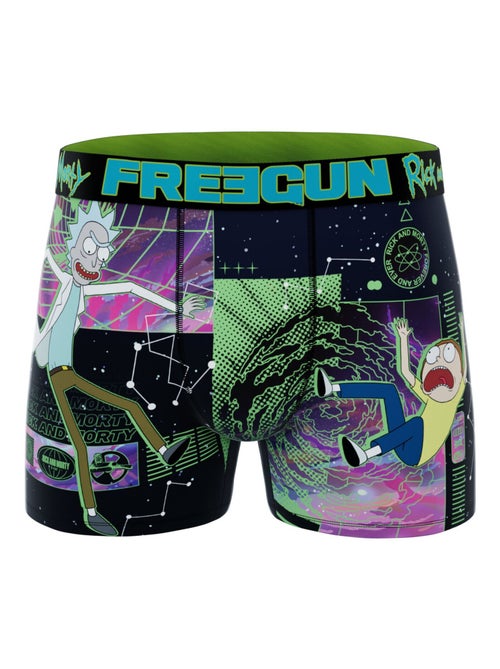 Lot de 3 boxers homme Rick & Morty Freegun - Kiabi