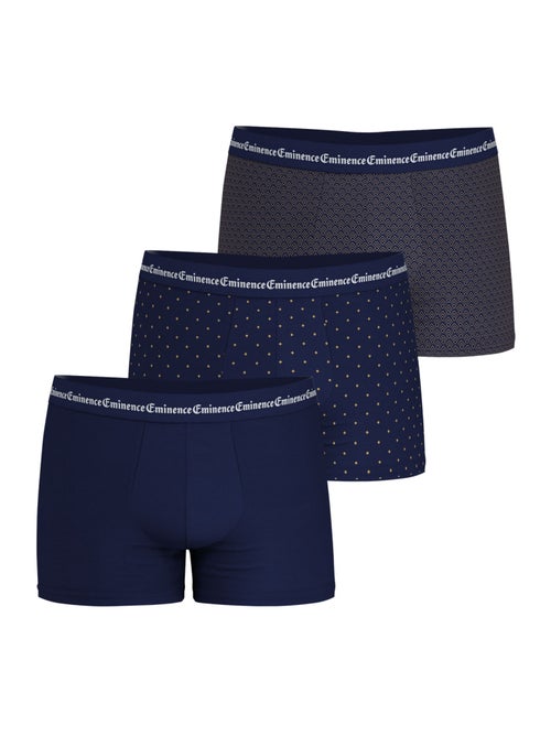 Lot de 3 boxers homme Signature Eminence - Kiabi