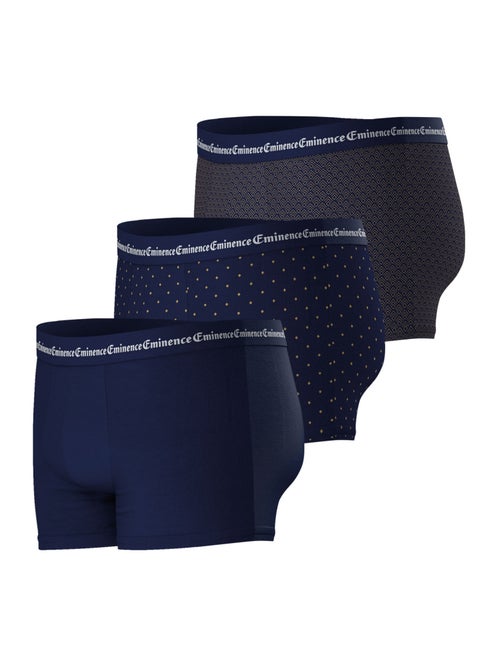 Lot de 3 boxers homme Signature Eminence - Kiabi