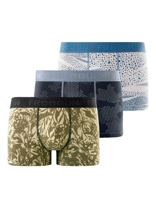 Lot de 3 boxers homme Signature Pablo Freegun - Kiabi