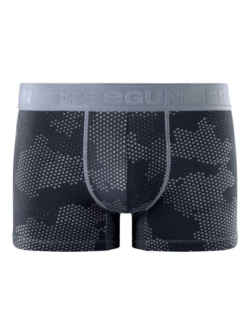 Lot de 3 boxers homme Signature Pablo Freegun Bleu Noir - Kiabi
