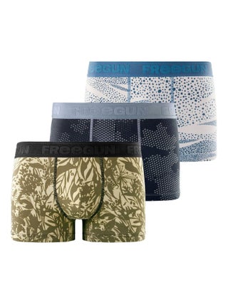 Lot de 3 boxers homme Signature Pablo Freegun
