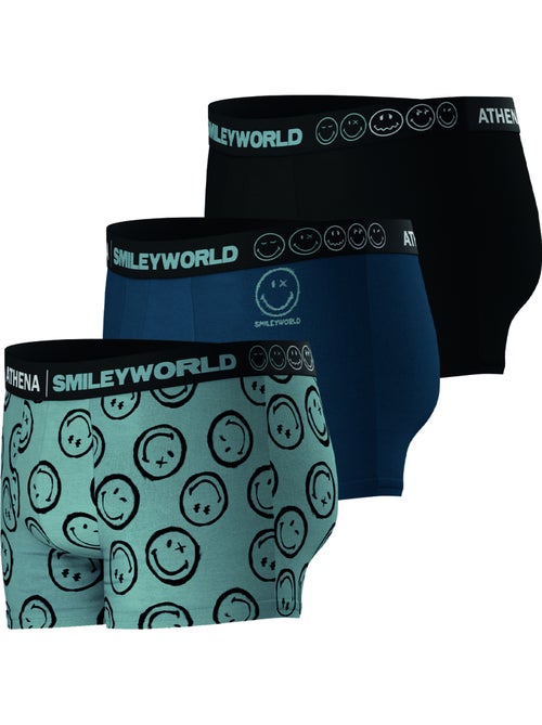 Lot de 3 boxers homme SmileyWorld® I Athena - Kiabi