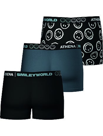 Lot de 3 boxers homme SmileyWorld® I Athena