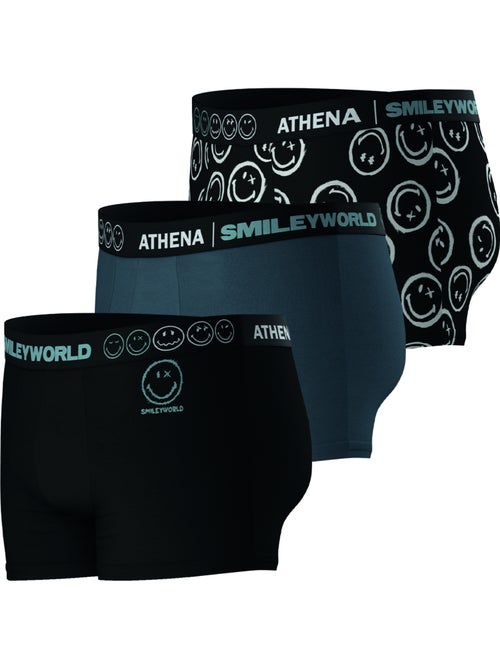 Lot de 3 boxers homme SmileyWorld® I Athena - Kiabi
