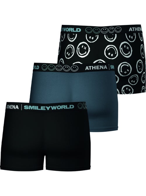 Lot de 3 boxers homme SmileyWorld® I Athena - Kiabi