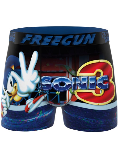 Lot de 3 boxers homme sonic freegun - Kiabi