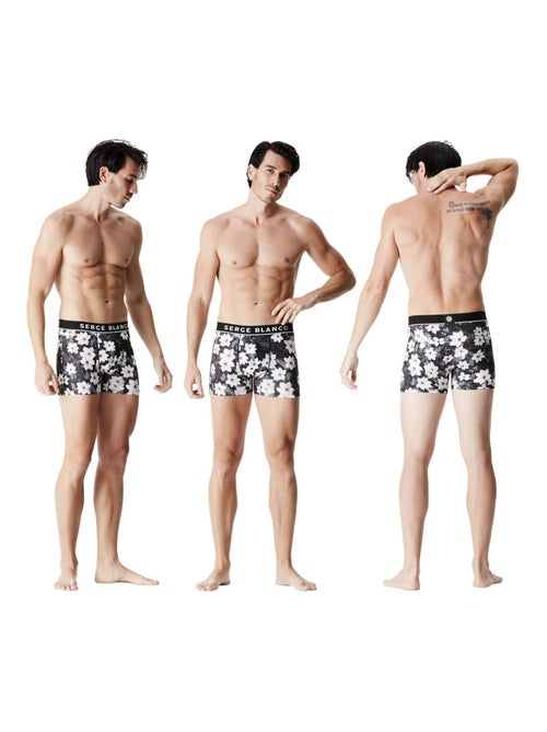 Lot de 3 boxers homme Sublimation Serge Blanco - Kiabi