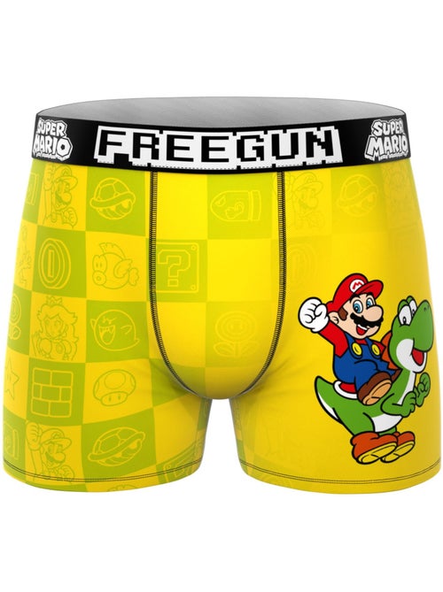 Lot de 3 boxers homme super mario bros freegun - Kiabi