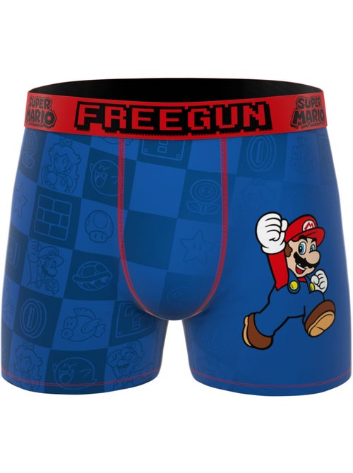 Lot de 3 boxers homme super mario bros freegun - Kiabi