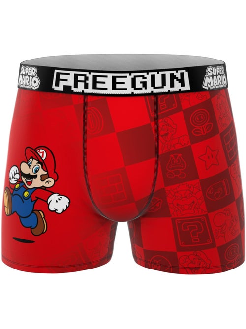 Lot de 3 boxers homme super mario bros freegun - Kiabi