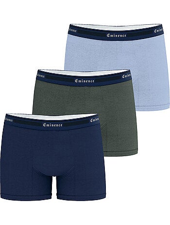 Lot de 3 boxers homme Tailor Eminence