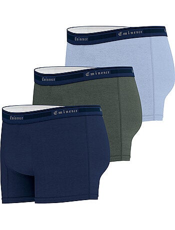 Lot de 3 boxers homme Tailor Eminence