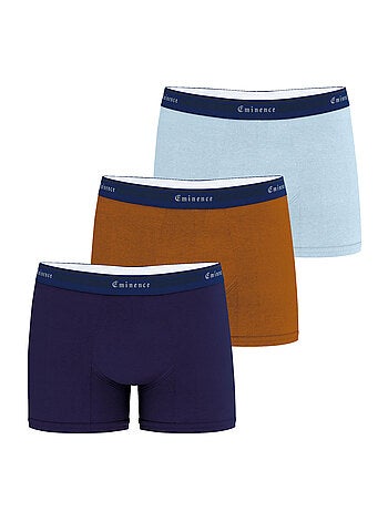 Lot de 3 boxers homme Tailor Eminence