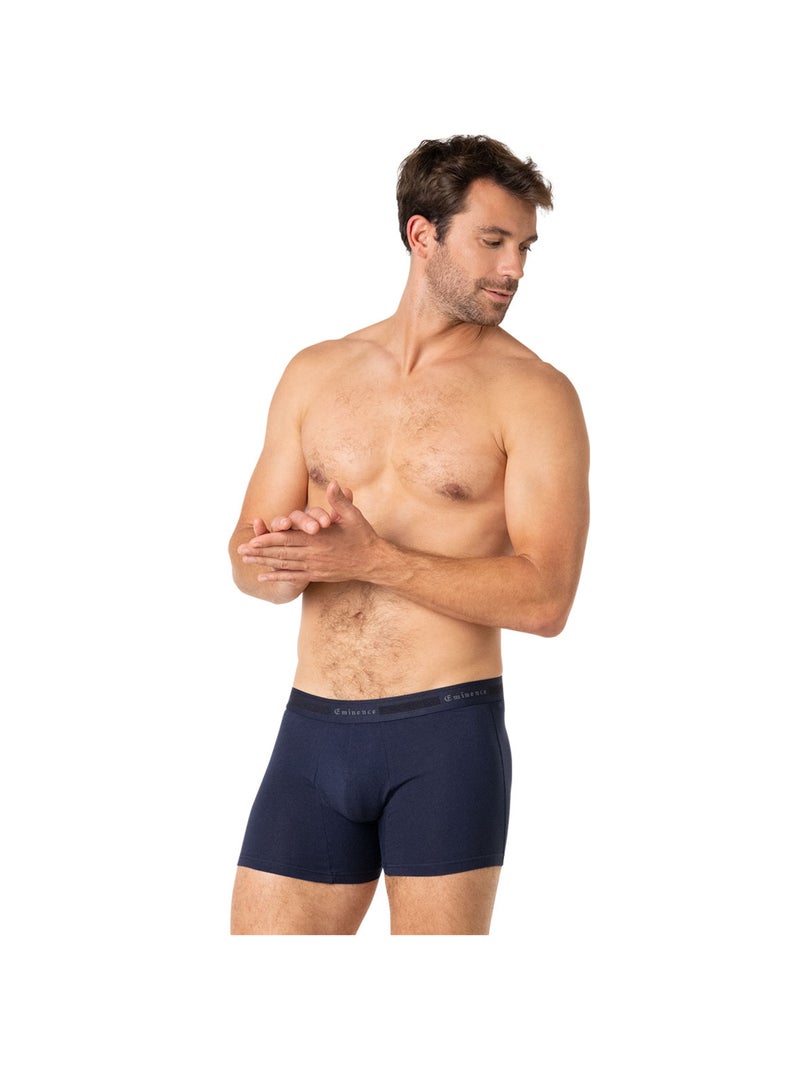 Lot de 3 boxers homme Tailor Eminence Camel/Multicolore - Kiabi