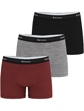 Lot de 3 boxers homme Tailor Eminence