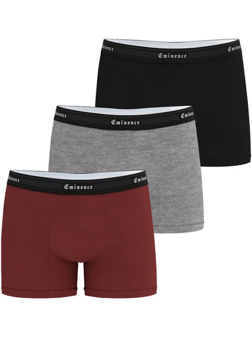 Lot de 3 boxers homme Tailor Eminence - Kiabi
