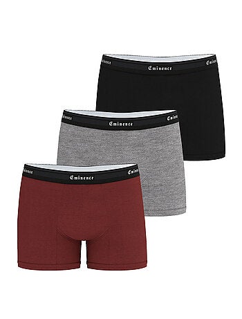 Lot de 3 boxers homme Tailor Eminence
