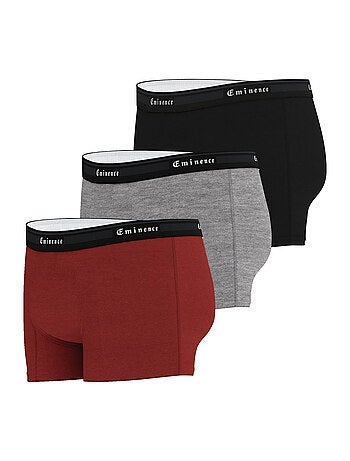 Lot de 3 boxers homme Tailor Eminence