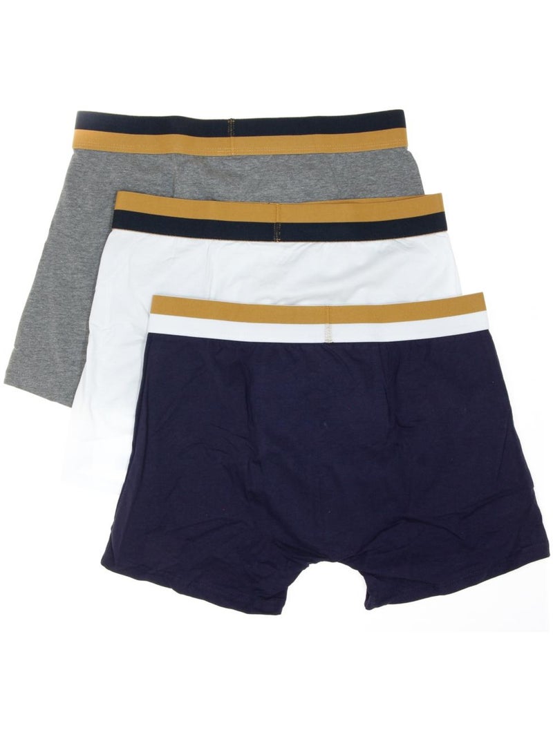 Lot de 3 Boxers Homme Teddy Smith Gris Argenté - Kiabi