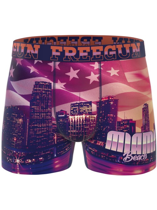 Lot de 3 boxers homme This is America Freegun - Kiabi