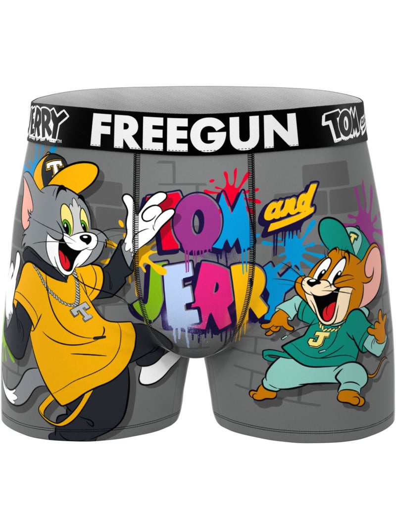 Lot de 3 boxers homme tom and jerry freegun Gris - Kiabi