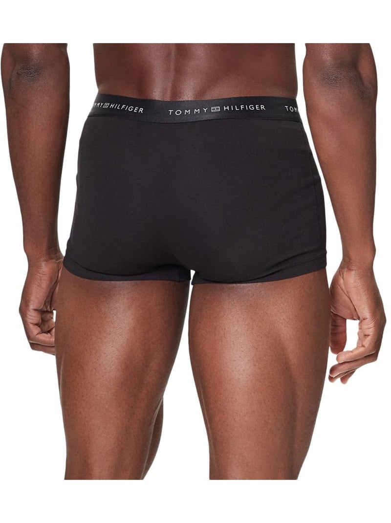 Lot de 3 Boxers Homme Tommy Hilfiger Noir - Kiabi
