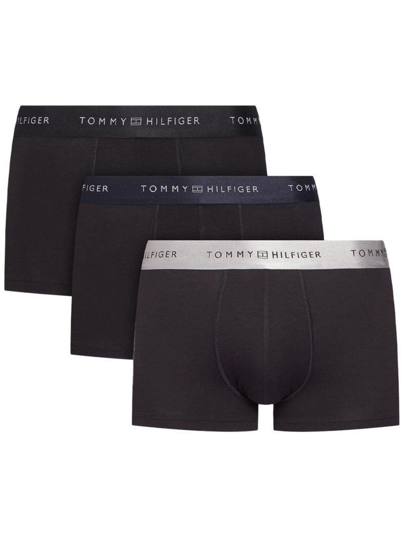 Lot de 3 Boxers Homme Tommy Hilfiger Noir - Kiabi