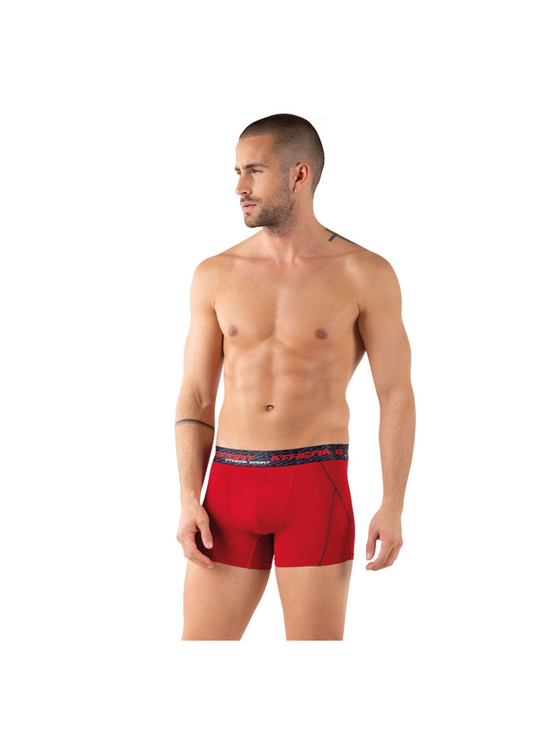 Lot de 3 boxers homme Training Dry Athena Gris Rouge Noir - Kiabi