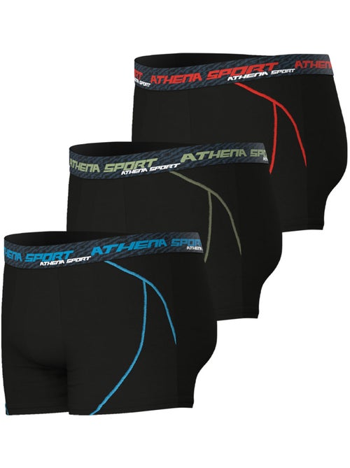 Lot de 3 boxers homme Training Dry Athena - Kiabi
