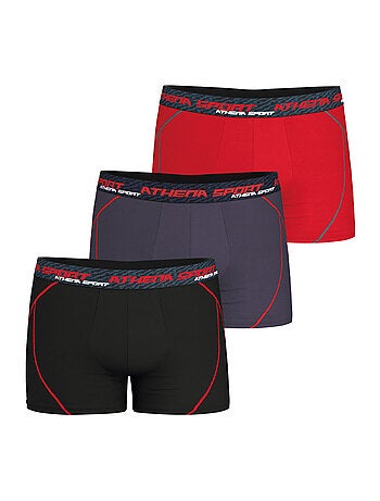 Lot de 3 boxers homme Training Dry Athena