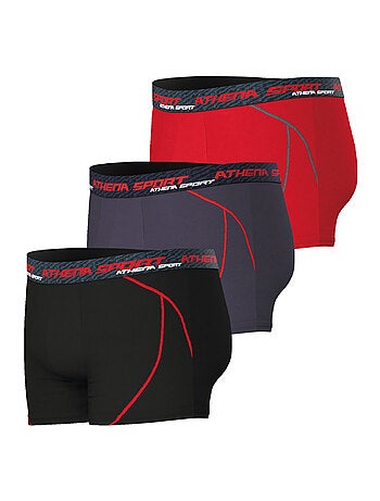 Lot de 3 boxers homme Training Dry Athena