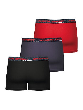 Lot de 3 boxers homme Training Dry Athena