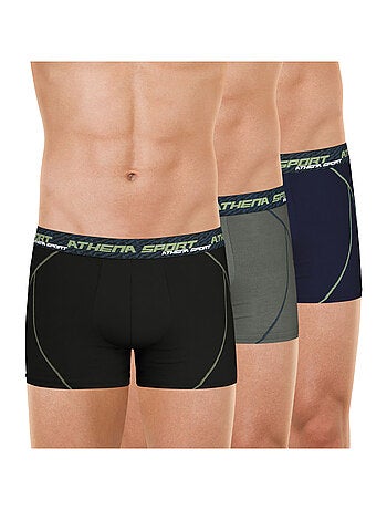Lot de 3 boxers homme Training Dry Athena