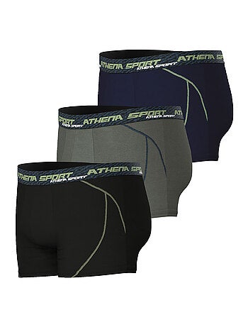 Lot de 3 boxers homme Training Dry Athena