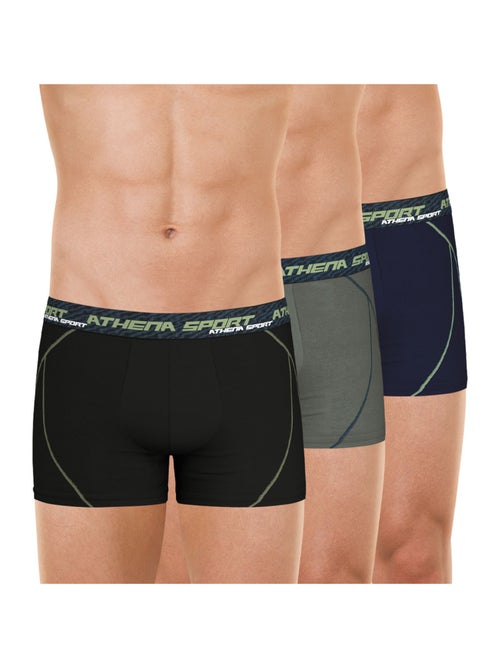 Lot de 3 boxers homme Training Dry Athena - Kiabi