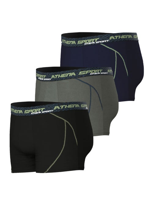 Lot de 3 boxers homme Training Dry Athena - Kiabi