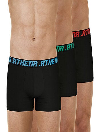 Lot de 3 boxers homme Trio Essentiel Athena