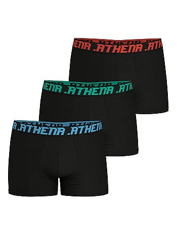Lot de 3 boxers homme Trio Essentiel Athena
