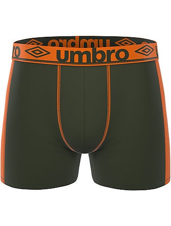 Lot de 3 boxers homme uni et surpiqûres colorées pro mesh cooling umbro